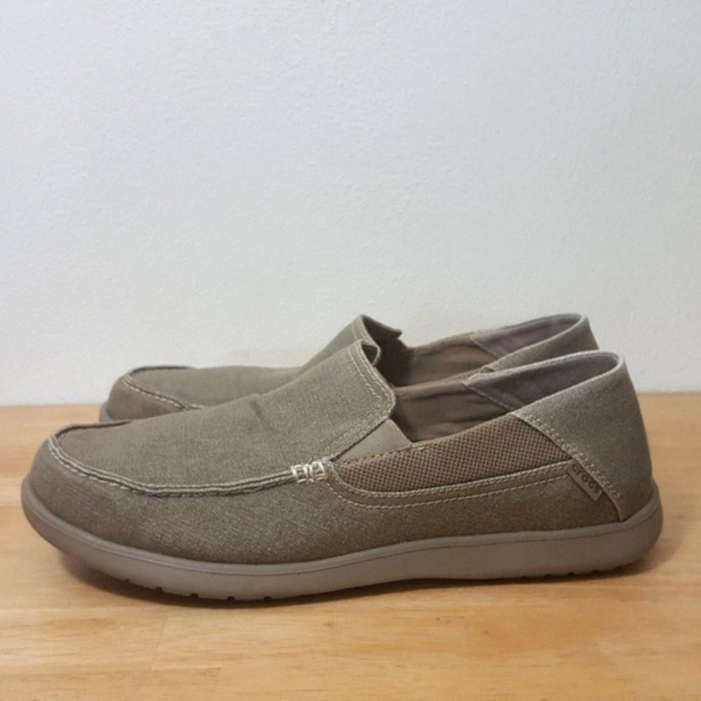 CROCS Santa Cruz 2 Luxe Loafer Khaki